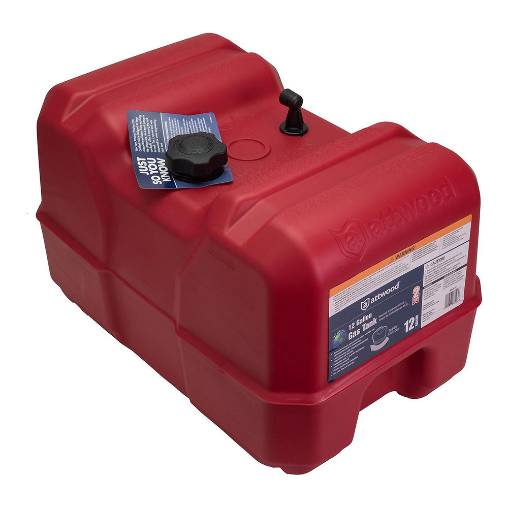 Attwood Portable Fuel Tank - 12 Gallon without Gauge