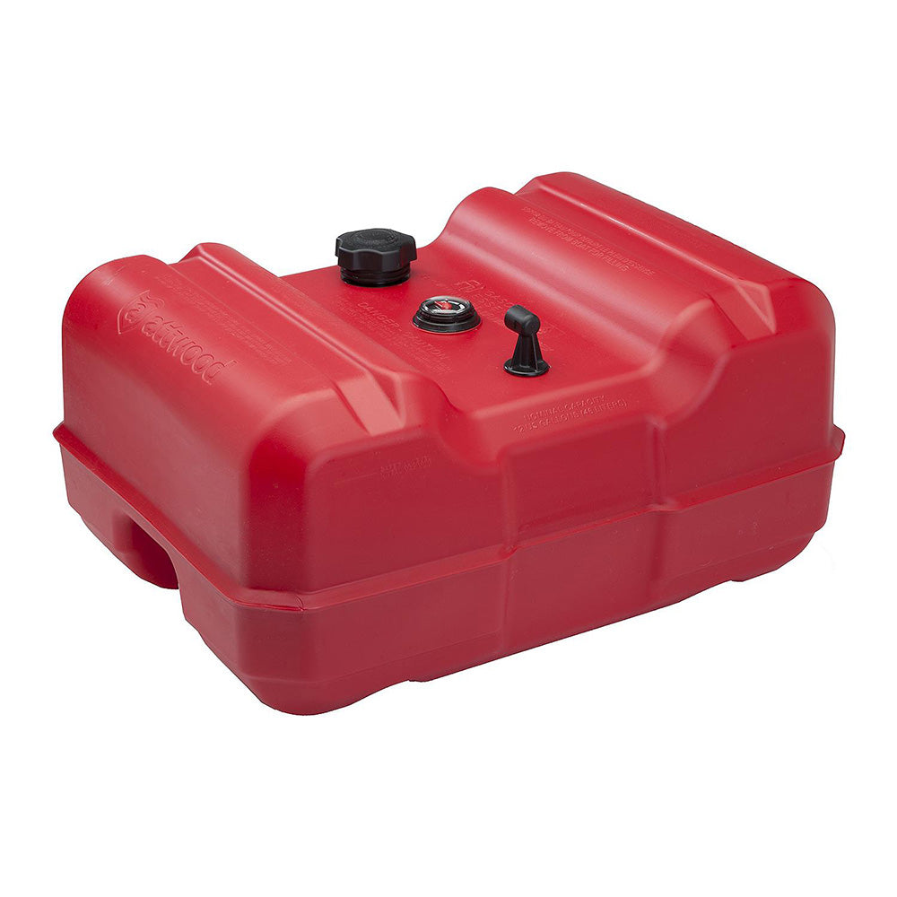 Attwood Portable Low Profile Fuel Tank - 12 Gallon with Gauge