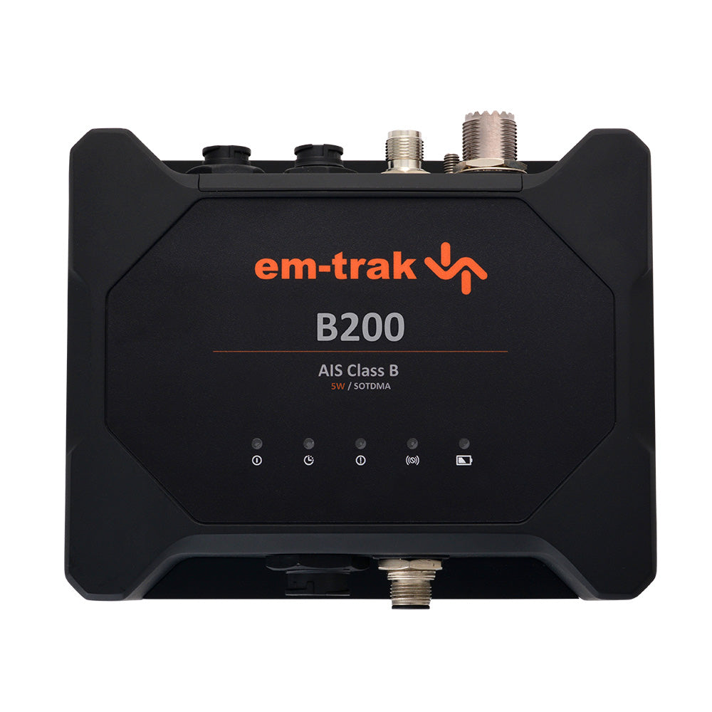em-trak B200 Class B AIS Transceiver - 5W SOTDMA with Battery Backup