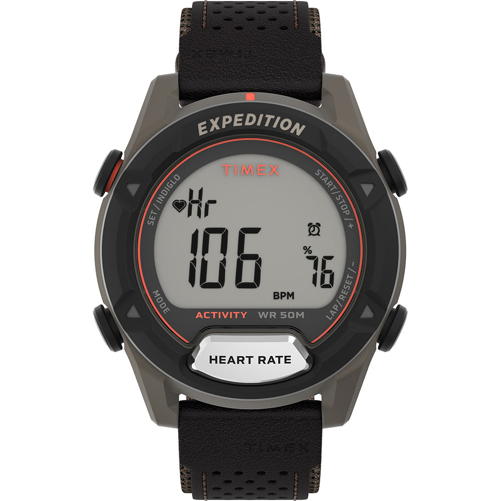 Timex Expedition Trailblazer Activity Tracker + HR - Brown Resin Case