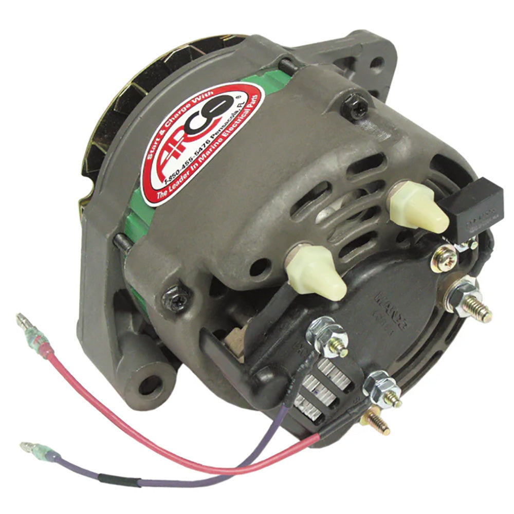 ARCO Marine Premium Alternator with Multi-Groove Serpentine Pulley - 12V & 65A