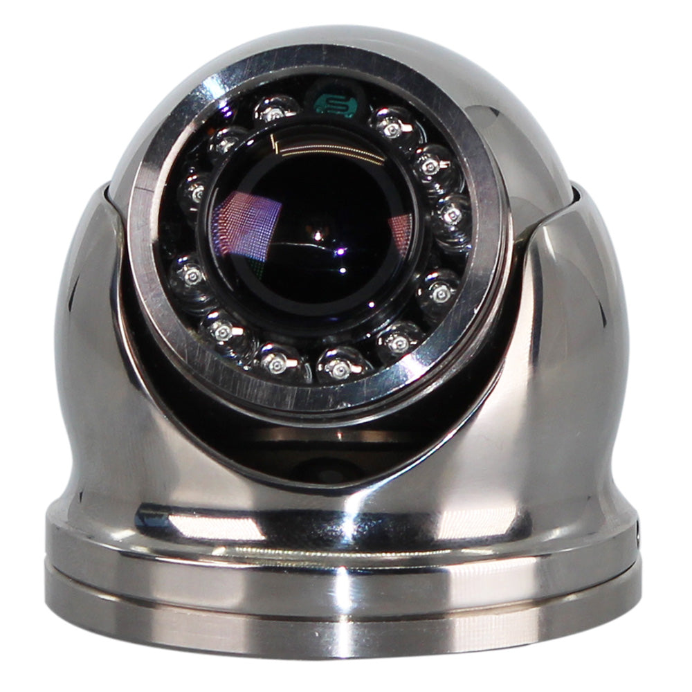 Iris 3MP IP Mini Dome Camera - 2MP Resolution - 316 SS & 160° HFOV - 1.8mm Lens