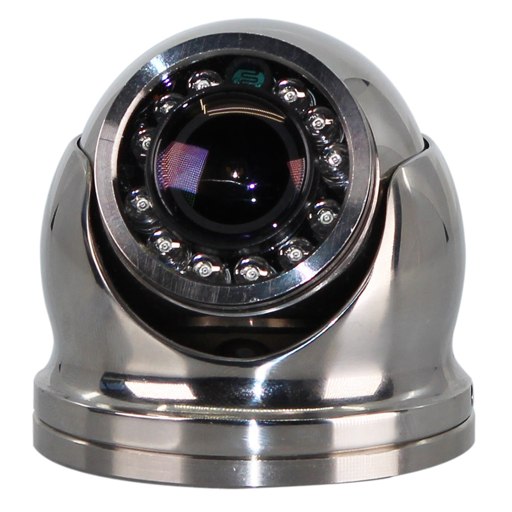 Iris 3MP IP Mini Dome Camera - 2MP Resolution - 316 SS & 120° HFOV - 2.8mm Lens