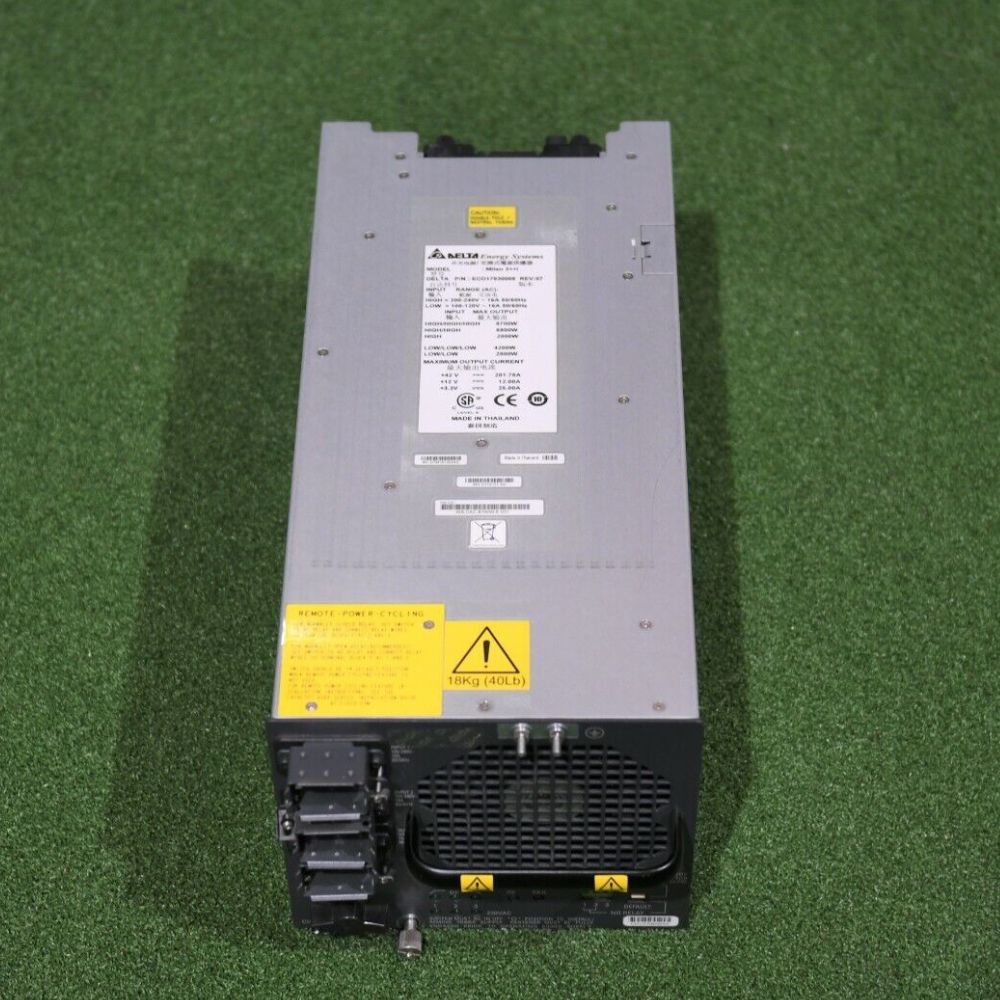 Cisco WS-CAC-8700W-E 8700W Catalyst 6500 Series Enhanced Power Supply - 1YrWty