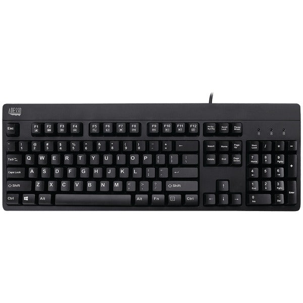 Adesso AKB-630UB EasyTouch Antimicrobial Waterproof Keyboard