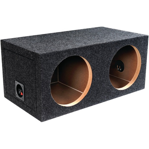 Atrend Box Series Dual Sealed Bass Box 10" with Screwed-down Terminal Cups