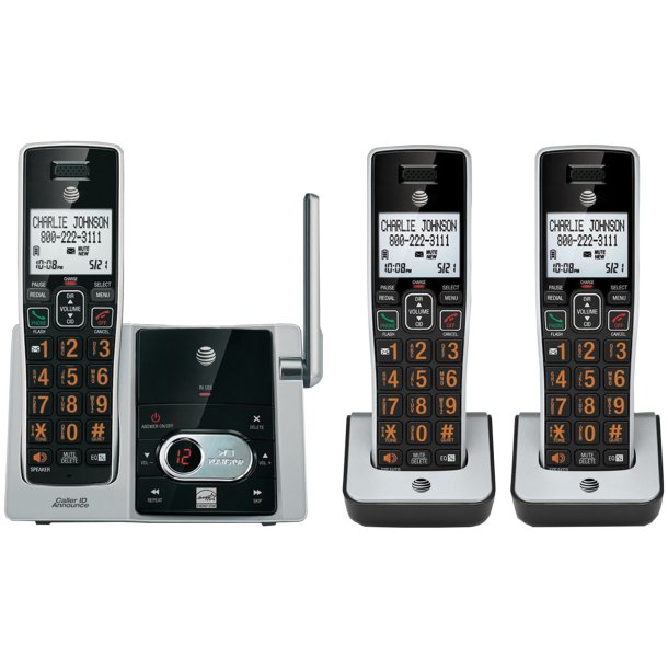 AT&T ATTCL82313 Cordless Answering System w/ Caller ID/Call Waiting (3-handset)