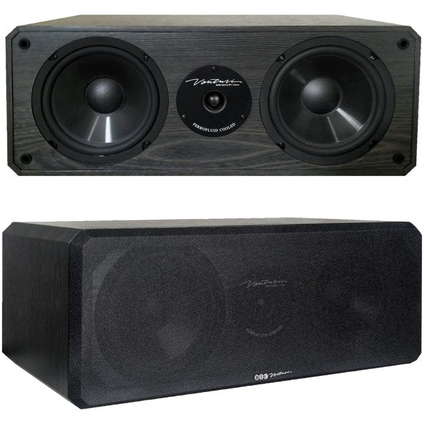 BIC America DV62CLR-S Venturi, 3-Driver Indoor 2-Way Center Channel Speaker