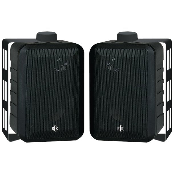 BIC America RTRV44-2 RtR Series 4" Indoor/Outdoor Weather-Resistant Speakers