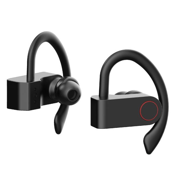 AT&T ST30-BLK Sport In-Ear True Wireless Stereo Bluetooth Earbuds, Microphone