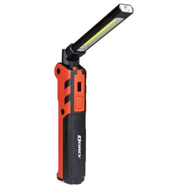 Dorcy 41-4343 450-Lumen Flex COB Rechargeable Light and LED Tip Flashlight