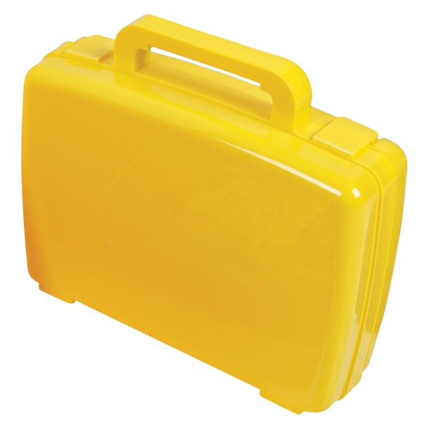 Deflecto 39506YEL Little Artist Antimicrobial Kids Storage Case (Yellow)