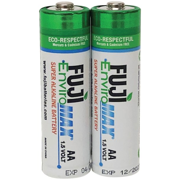 FUJI ENVIROMAX 4300BP2 EnviroMax AA Super Alkaline Batteries (2 pack)