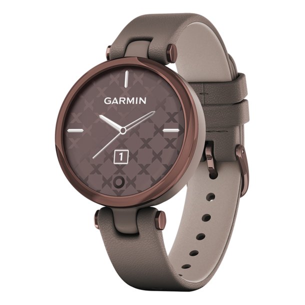 Garmin 010-02384-A0 Lily Classic Edition Smartwatch, Dark Bronze Bezel, Paloma