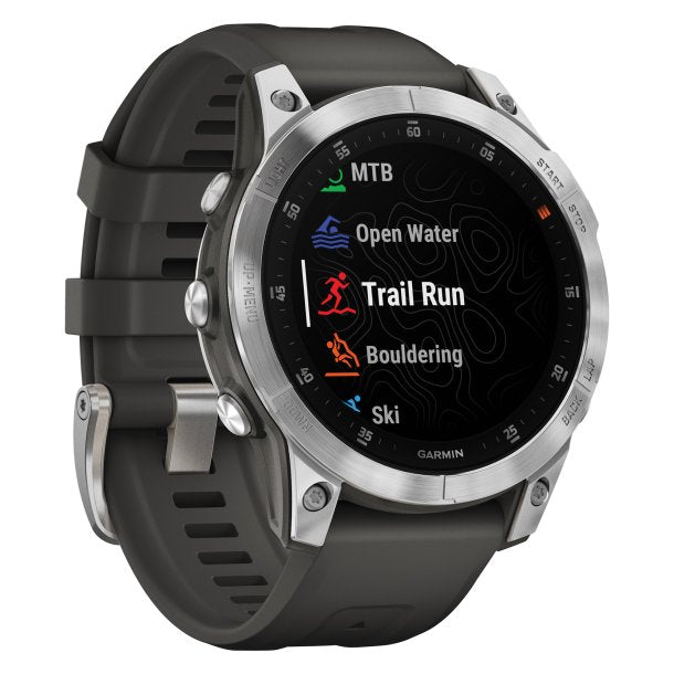 Garmin 010-02582-00 epix Gen 2 Active Smartwatch (Slate Steel)