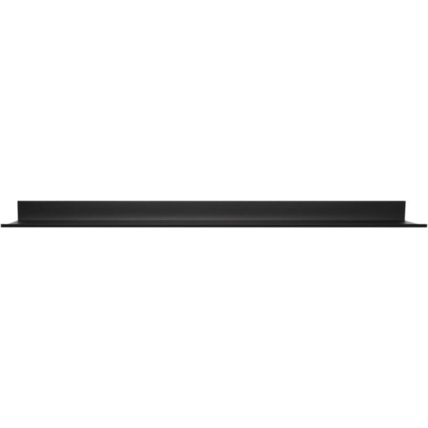 Hangman L-48-B No-Stud Floating Shelf Rustproof with Black Powder Coat 48"