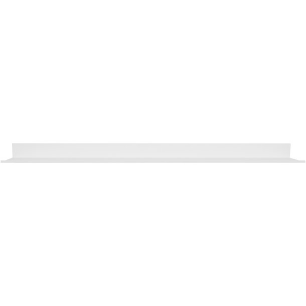 Hangman L-48-W No-Stud Floating Shelf (White Powder Coat; 48-In.)