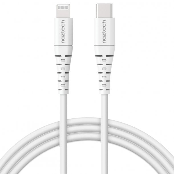 Naztech 14138 Fast Charge MFi Lightning to USB-C Cable (4 Ft.)