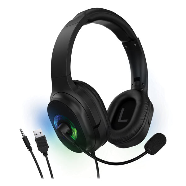 HyperGear V150 Home/Office Stereo Headset Universal Compatibility, USB Connector