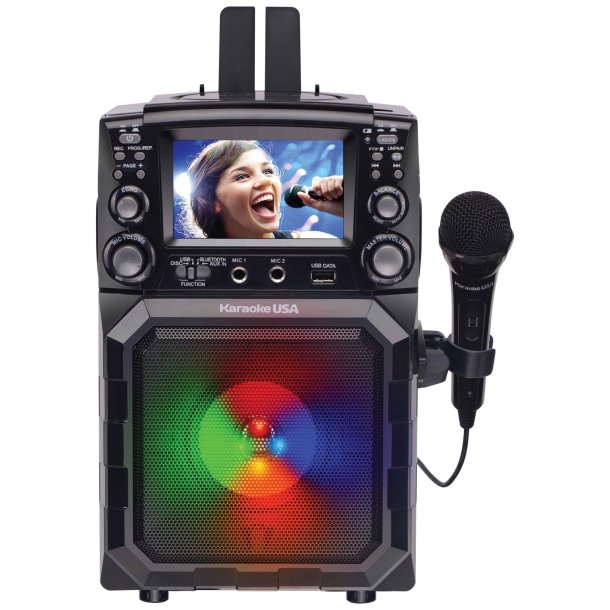 Karaoke USA GQ450 CDG/MP3G Karaoke Player with 4.3-Inch Color TFT Screen