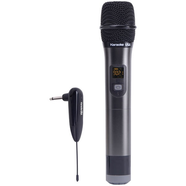 Karaoke USA WM900 900MHz Powerful UHF Portable Wireless Handheld Microphone