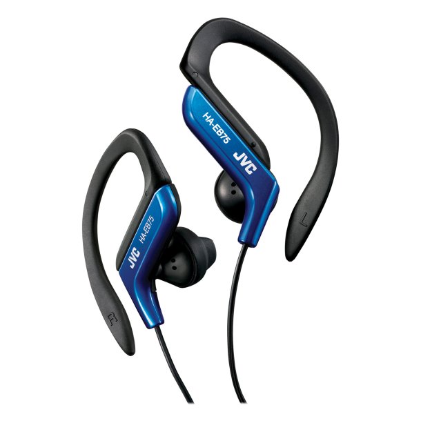 JVC HAEB75A Ear-Clip Earbuds (Blue)