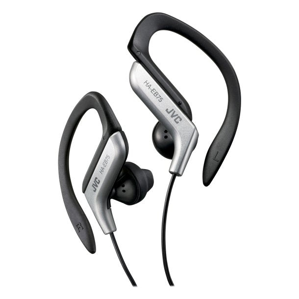 JVC HAEB75S Ear-Clip Earbuds (Silver)