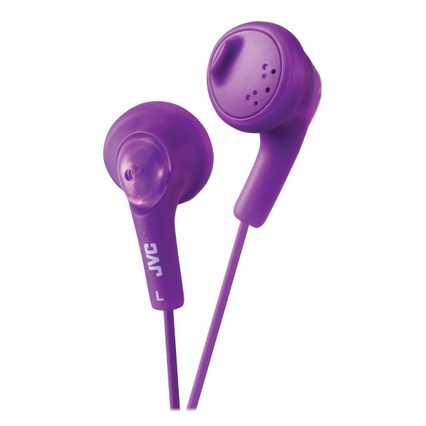 JVC HAF160V Gumy Earbuds (Violet)