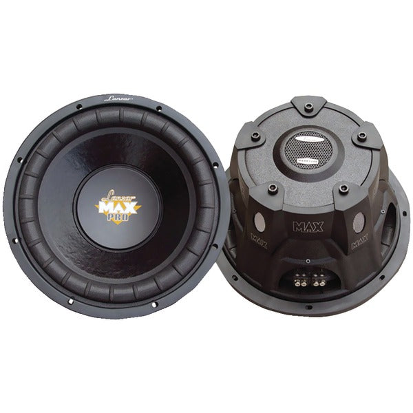 Lanzar MAXP104D MaxP Series Small-Enclosure Dual 4-Ohm Subwoofer 1,200 Watts Max