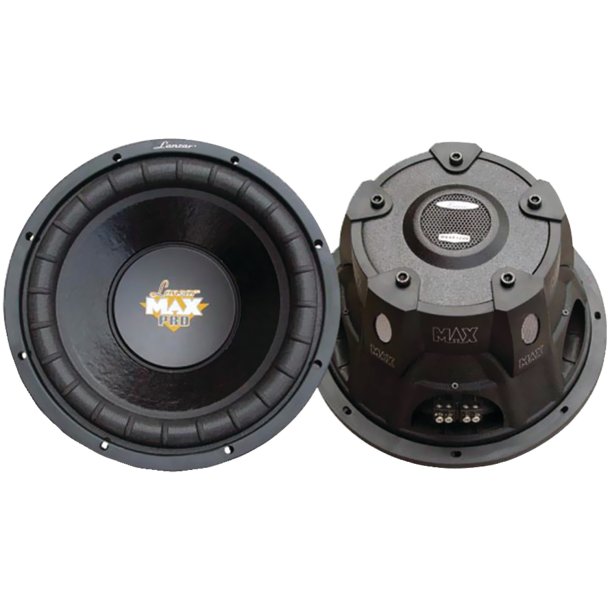 Lanzar MAXP64 MaxP Series Small-Enclosure 4-Ohm Subwoofer 6.5", 600 Watts Max