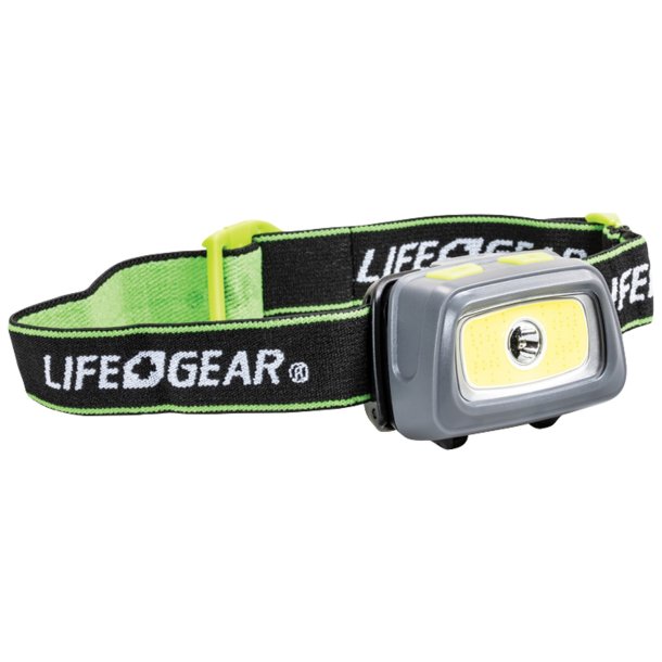 Life+Gear 41-3912 500-Lumen Spot and Flood COB Headlamp