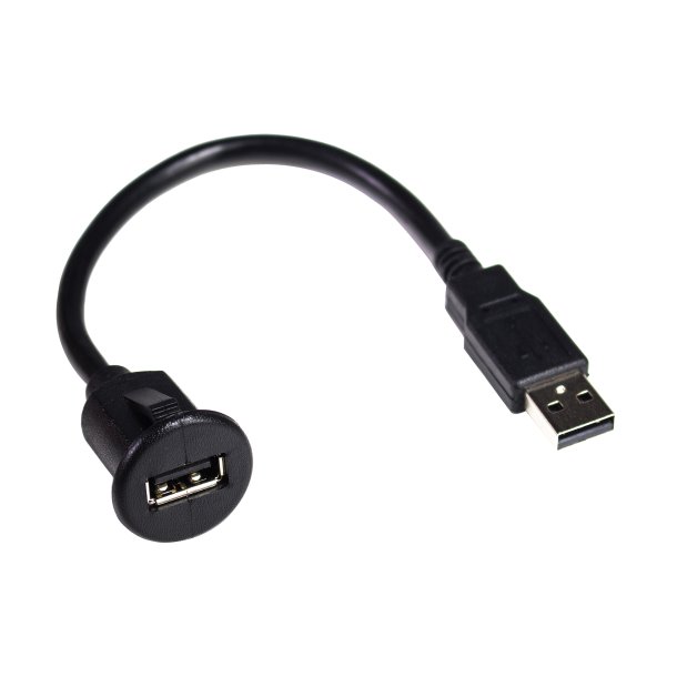 PAC USBDMA1 Dash-Mount USB Extension, 12-In.