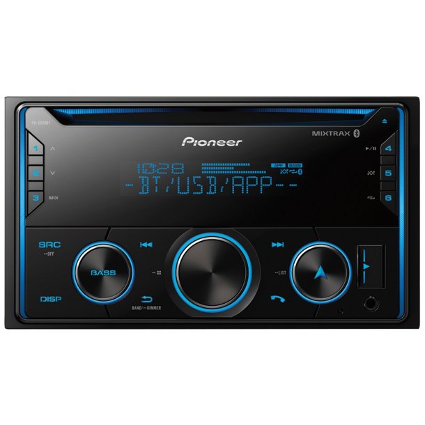 Pioneer FH-S520BT Double-DIN In-Dash CD Receiver with Bluetooth