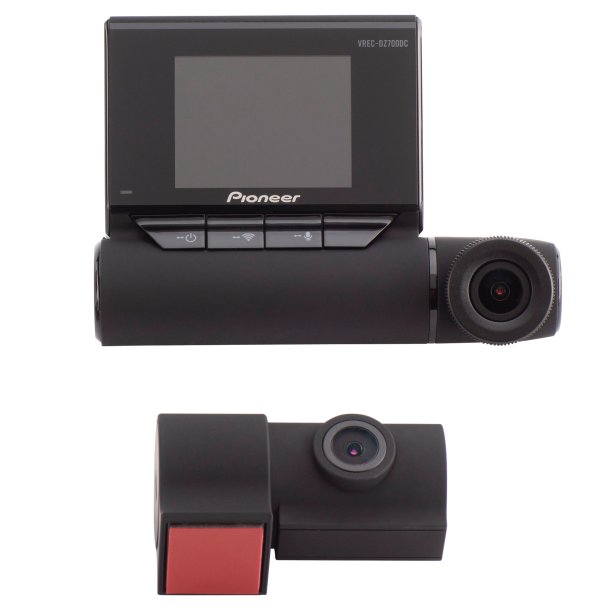 Pioneer VREC-DZ700DC 2-Channel Recording Dash Cam w/ 1080p Full HD, GPS, Wi-Fi