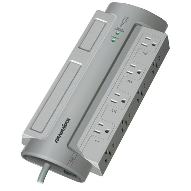 Panamax PM8-EX 8-Outlet PowerMax Surge Protector (without Satellite Protection)