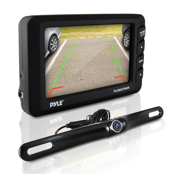 Pyle 4.3" LCD Monitor & Wireless Backup Camera w/ Parking/Reverse Assist System