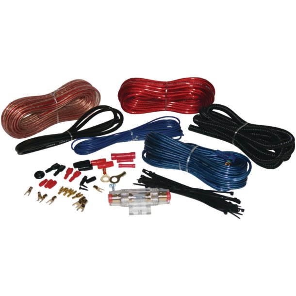 Pyle PLMRAKT8 Hydra Series 8-Gauge Amp Marine-Grade Installation Kit