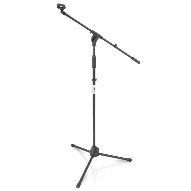 Pyle PMKS3 Tripod Microphone Stand with Extending Boom