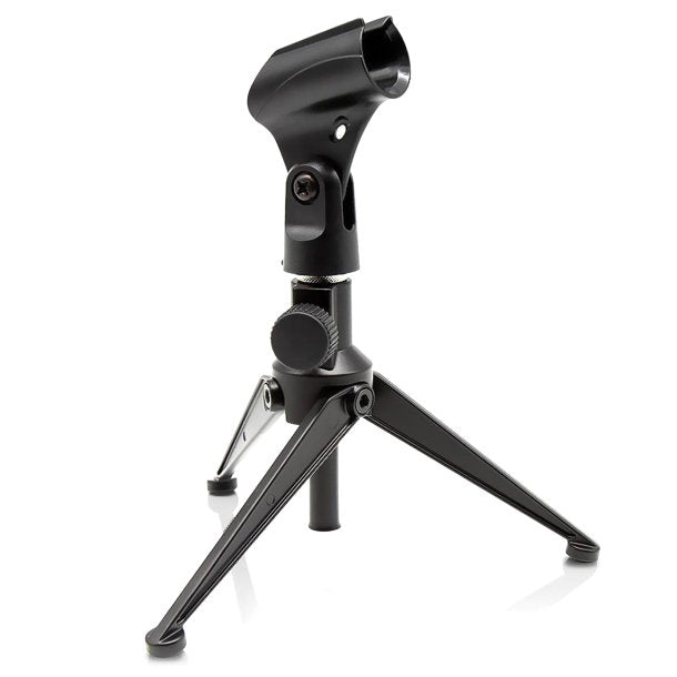 Pyle PMKSDT25 Adjustable Desktop Tripod Microphone Stand