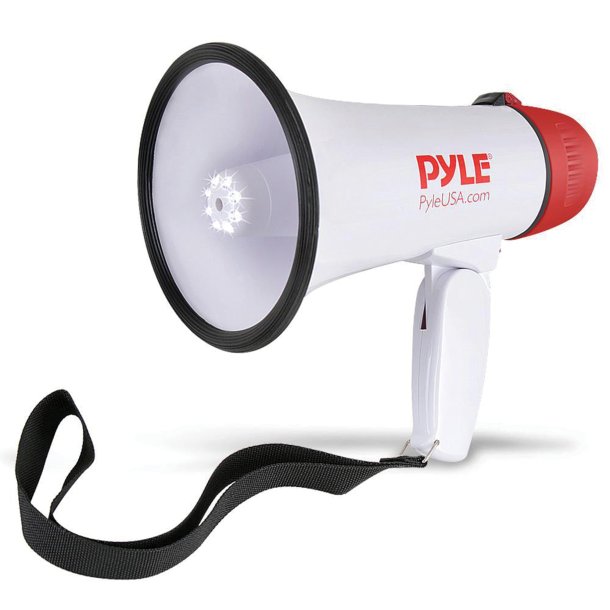 Pyle PMP37LED 30-Watt Mini Compact Megaphone/Bullhorn