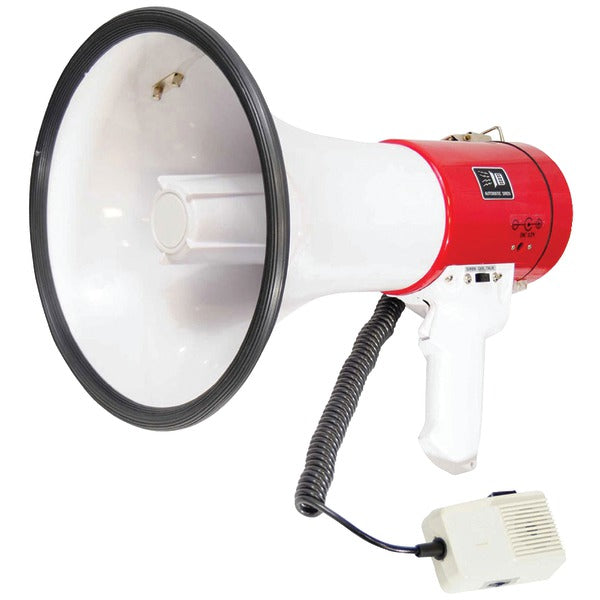 Pyle Professional Piezo Dynamic 50-Watt Megaphone with USB or Indoor/Outdoor Use