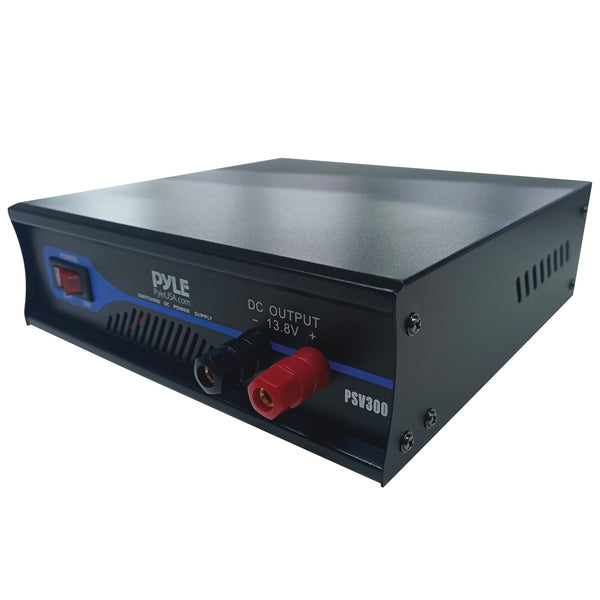 Pyle 30A Heavy-Duty Switching Power Supply with Cooling Fan with on/off Switch