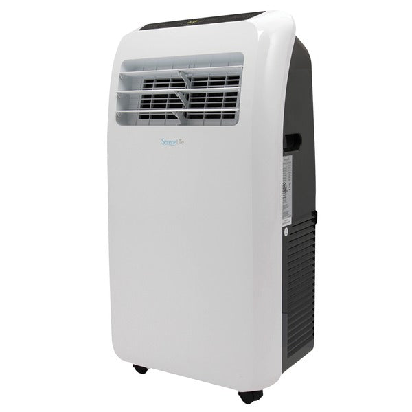 SereneLife SLACHT128 Portable Room Air Conditioner and Heater 12,000 BTU, White