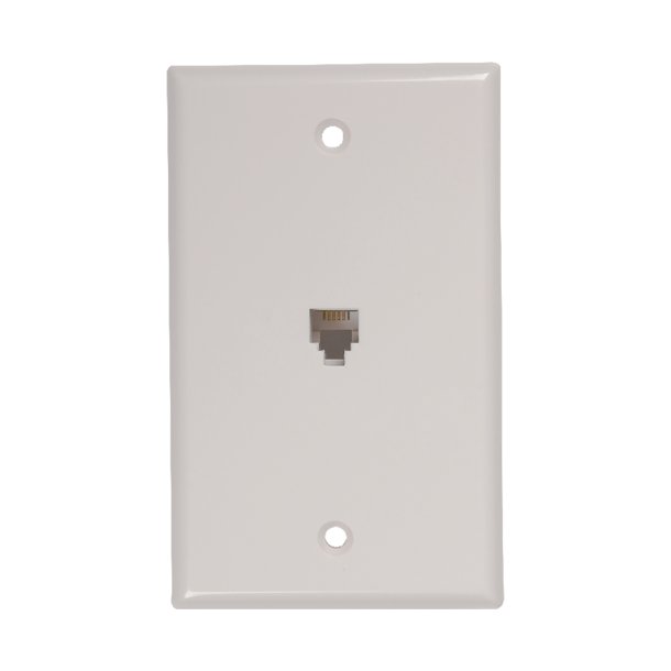 RCA TP247WHR Phone Jack Wall Plate