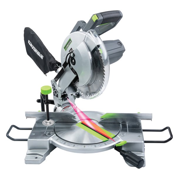 Genesis GMS1015LC 15-Amp 10-In. Compound Miter Saw with Laser Guide and Blade