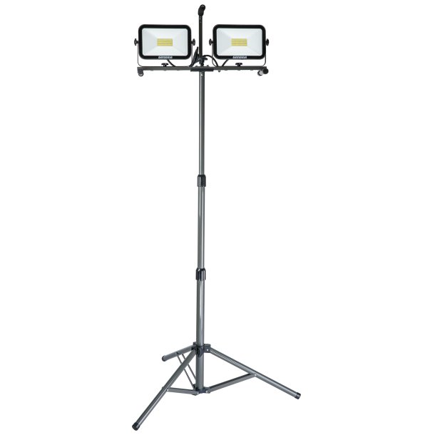 Genesis GWL13130T 13,000-Lumen Dual-Head LED Work Light with Tripod