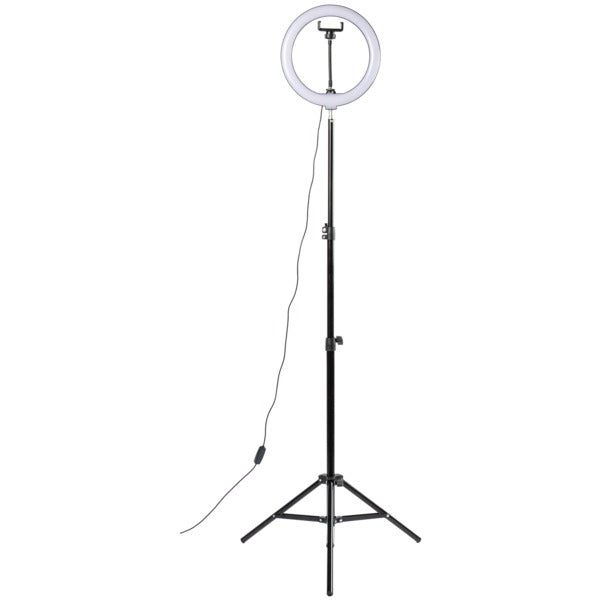 Blackmore Pro Audio LED Selfie Ring Light with Tripod and Bluetooth Remote