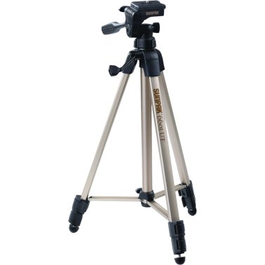 Sunpak 620-060 Tripod with 3-Way Pan Head (6601UT, 59" Height, 8lb Capacity)