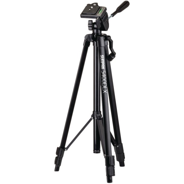 Sunpak 620-540DLX 54" Tripod with 3-Way Pan Head for Digital Cameras