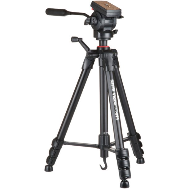 Sunpak 620-840 Video Pro-M 4 Tripod with Fluid Head